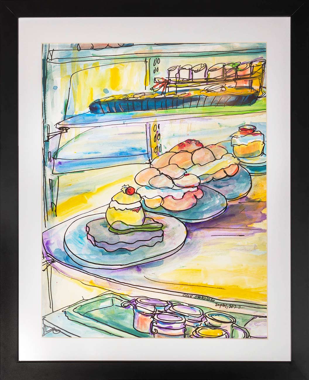 2022-Patisserie-21'x17'-Framed-and-17'-x-13'-paper-sizeClare-Paint-1